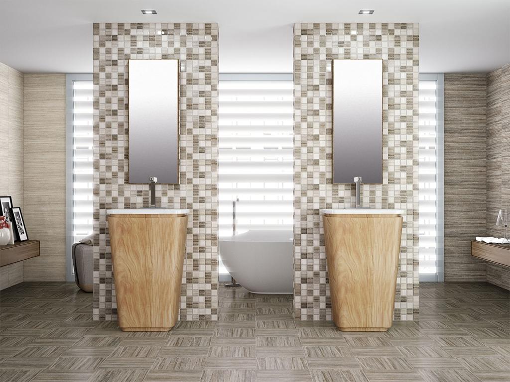 В нашем магазине вы найдете богатый ассортимент стильных зеркал для ванных комнат
